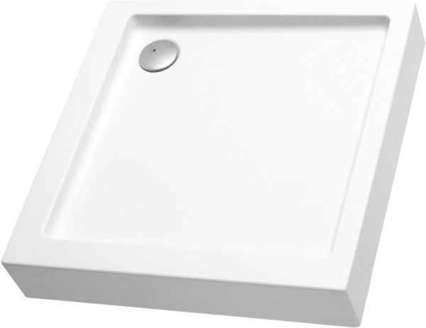 Піддон душовий Ravak Modena 90 ST + сифон Basik 90 chrome